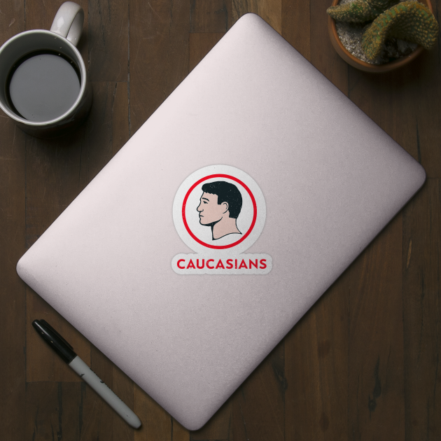 Caucasians Funny Vintage Caucasians by masterpiecesai